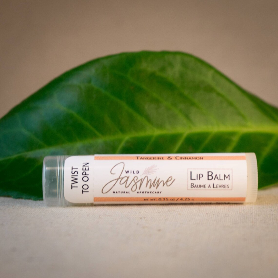 TANGERINE LIP BALM Tangerine Cinnamon Lip Balm. Essential Etsy