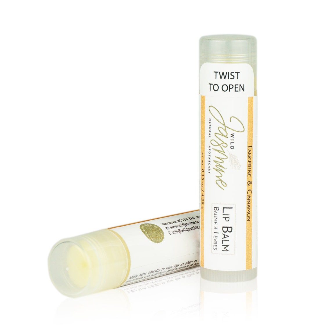 TANGERINE LIP BALM Tangerine Cinnamon Lip Balm. Essential Etsy