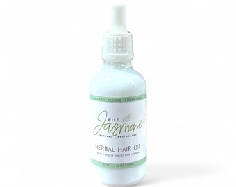 HERBAL HAIR OIL | Hair Nourishing & Scalp Treatment | Hair Shine | Hair Serum | Anti Frizz | Damaged Hair | Self Care