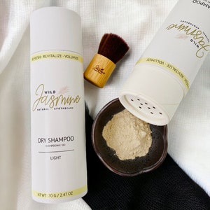 NATURAL DRY SHAMPOO -  Zero Waste Dry Shampoo Powder, Vegan Dry Shampoo, All Natural Shampoo, Blonde Dry Shampoo, Light Dry Shampoo