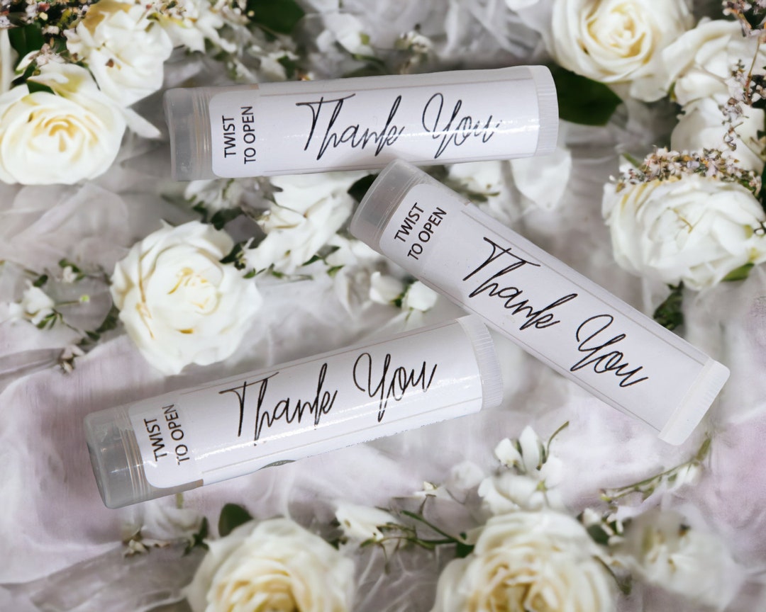 THANK YOU LIPBALM - Thank You Gift, Appreciation Gift, Gratitude Gift ...
