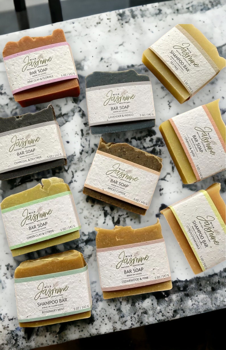 NATURAL SOAP Set of 20 Natural Soap Bar Bulk Bar Soap Etsy