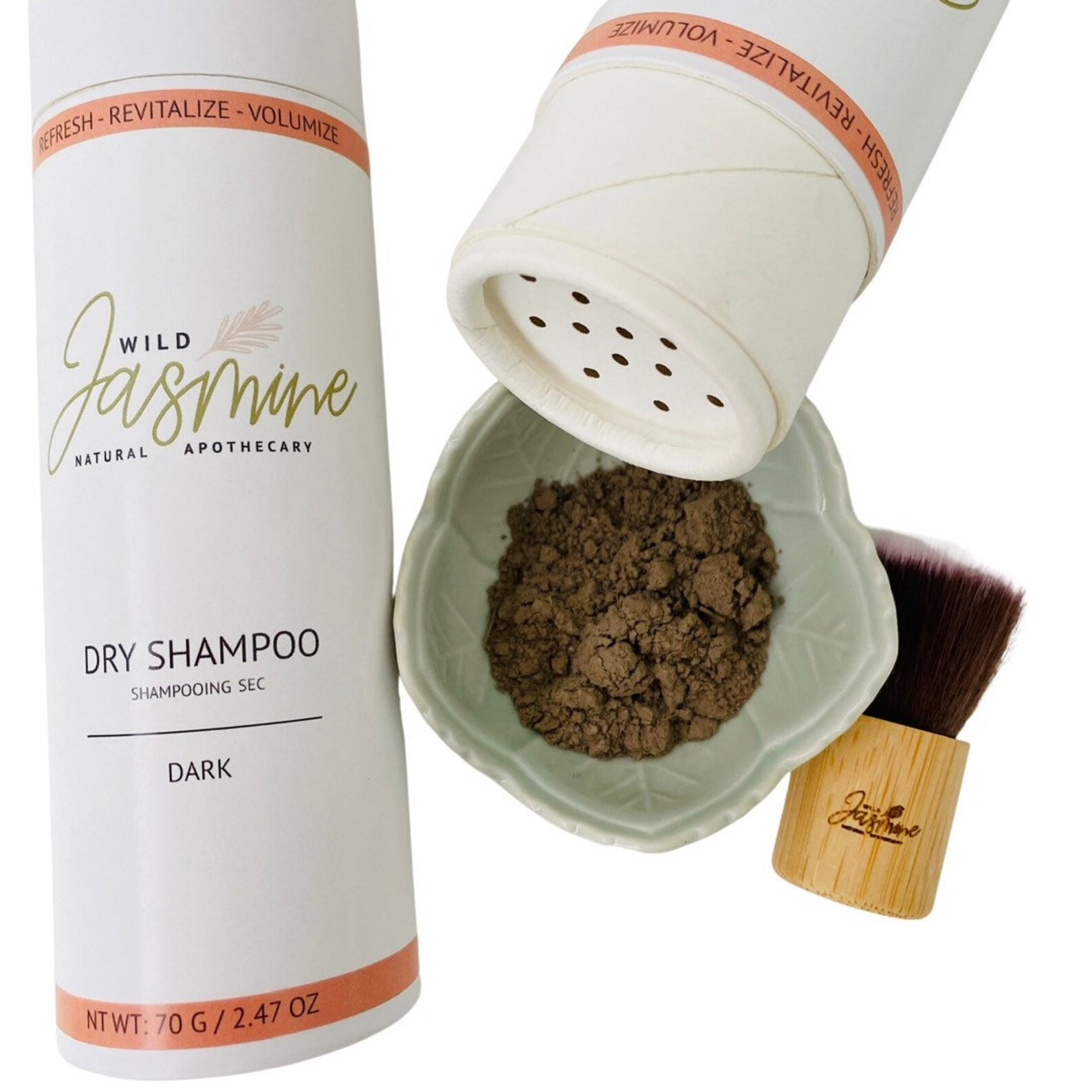 NATURAL DRY SHAMPOO Zero Waste Dry Shampoo Powder Vegan Dry Etsy