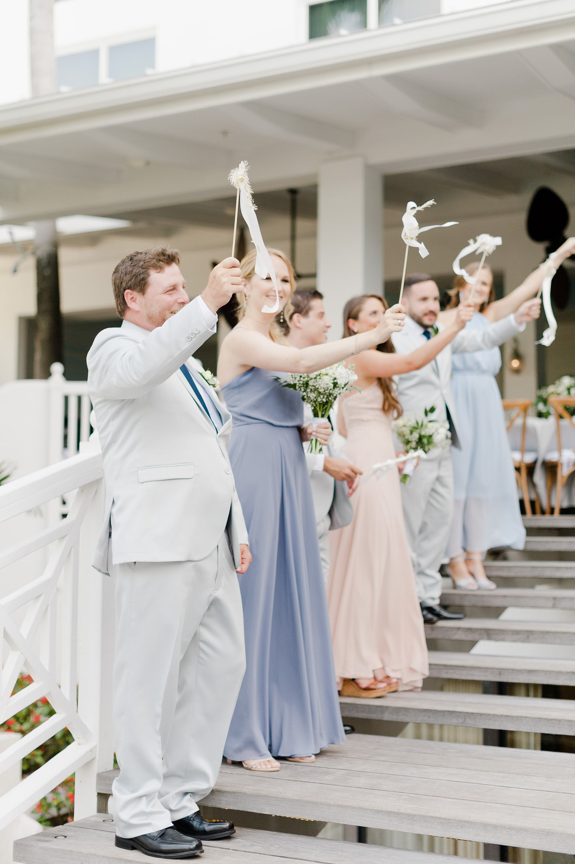 175 Ribbon Wands Send off Ideas Ceremony Exit Wedding Ribbon