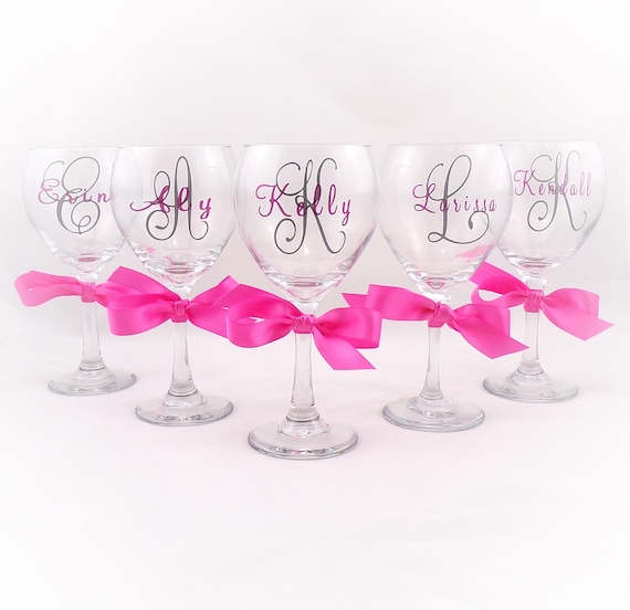 Bridesmaid glitter glasses cheap