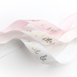 7/8&quot; Personalized ribbon double sided satin ribbon wedding favor ribbon gift wrap ribbon