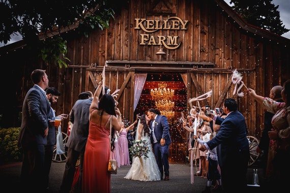 100 Ribbon Wands Send Off Ideas Ceremony Exit Wedding Ribbon Etsy