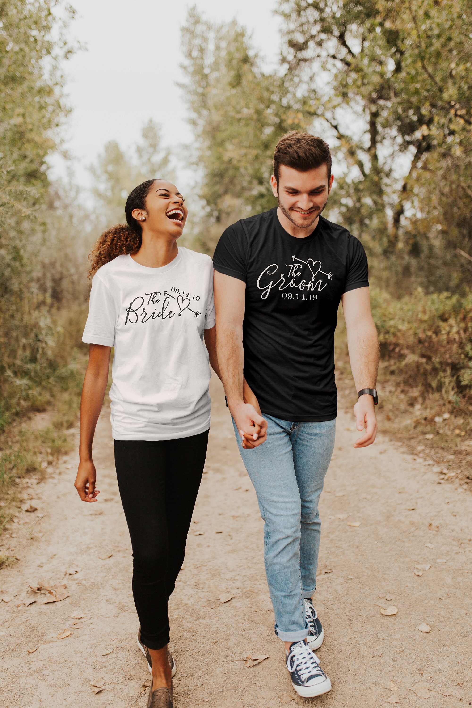Bride and Groom t-shirts, bride and groom shirts, honeymoon