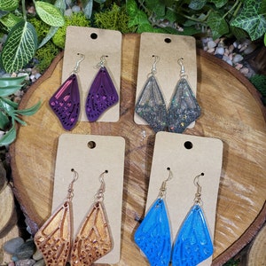 Fairy Wing Dangle Earrings