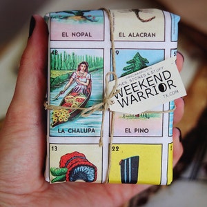 Rollo de póster de envoltura de regalo de Lotería, póster de fiesta de Lotería, bingo mexicano, cumpleaños de envoltura de regalo, papel de regalo de Navidad, papel de regalo divertido
