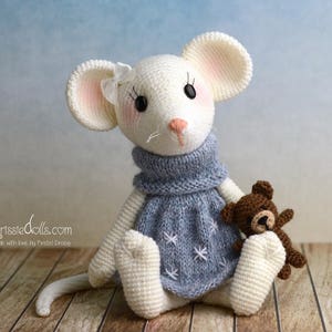 Crochet pattern - Little Mouse Milla