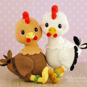 Crochet pattern - My Little Chickens