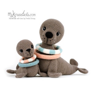 Crochetpattern - MINI Seal Siep