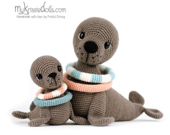 Crochetpattern - MINI Seal Siep