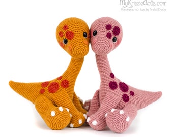 Crochetpattern - Brontosaurus Baby's