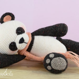 Crochet Pattern My Little Panda Bear image 4