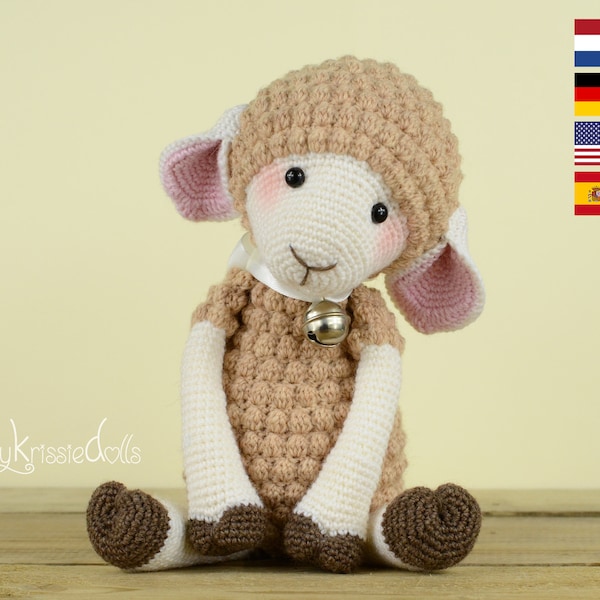 Crochet Pattern - Sheep Mollie