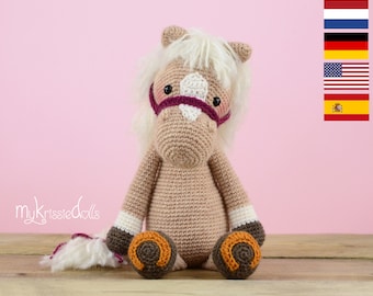 Crochet pattern - Horse Piem