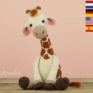 Crochet Pattern - Giraffe Romy