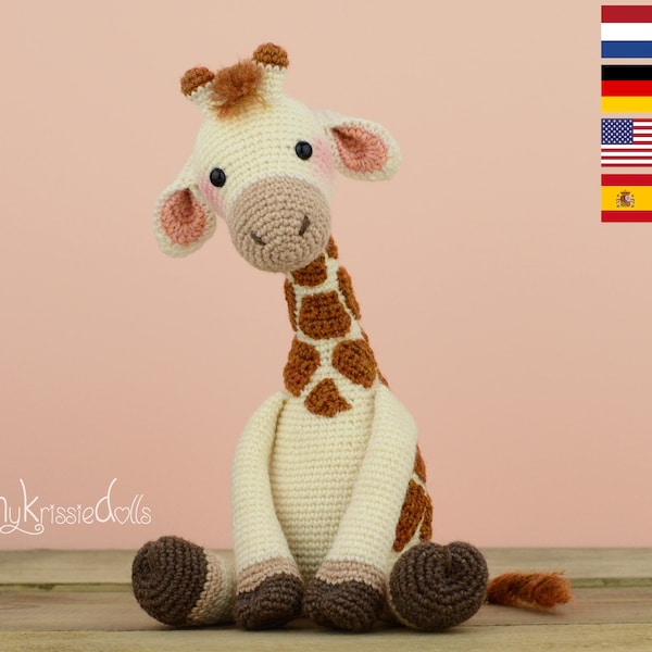 Crochet Pattern - Giraffe Romy