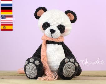 Crochet Pattern - My Little Panda Bear