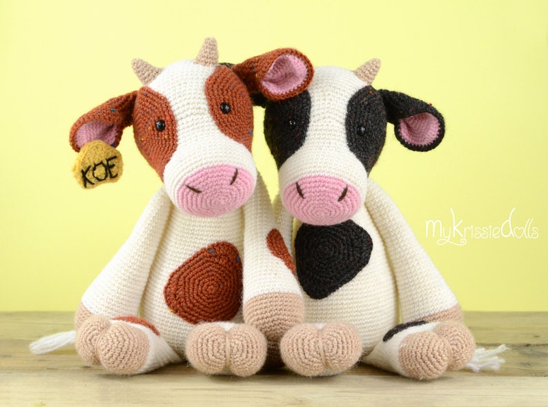 Crochet Pattern COW zdjęcie 5