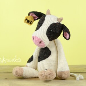 Crochet Pattern COW image 4