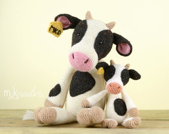 Crochet Pattern - MINI COW