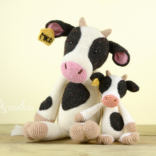 Crochet Pattern COW Etsy
