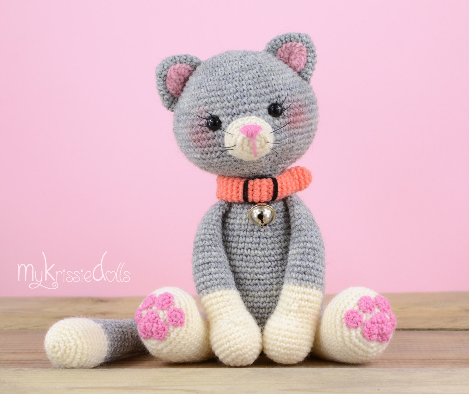 Crochet Pattern My Little Kitty Etsy