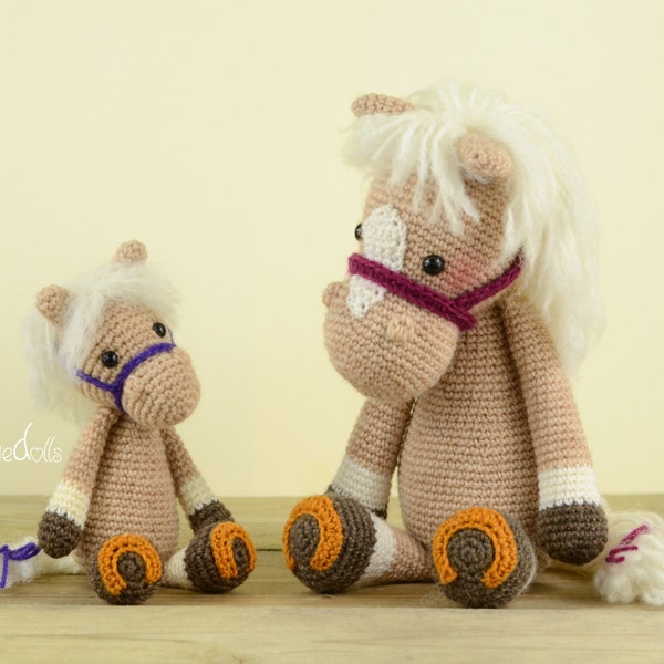 Crochet Pattern - MINI Horse Piem