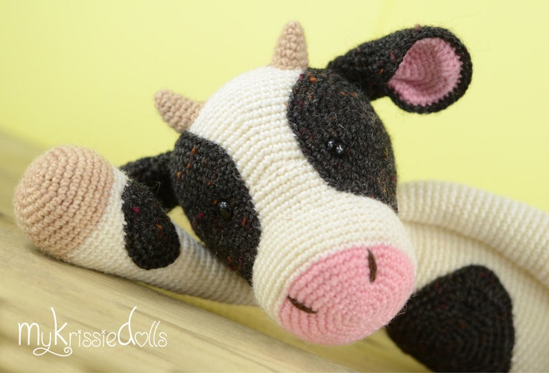 Crochet Pattern COW image 3