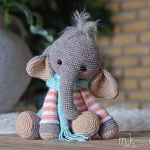 Crochet Pattern Elephant Nina image 3