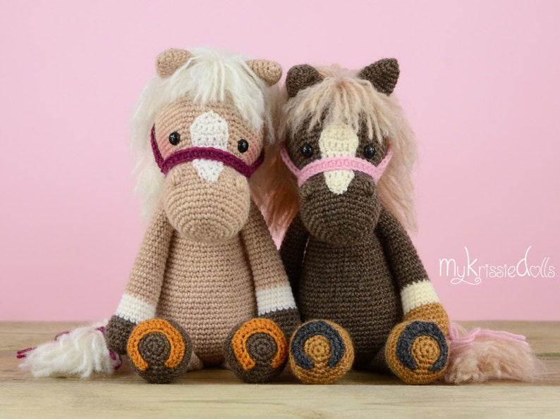 Crochet pattern Horse Piem image 2