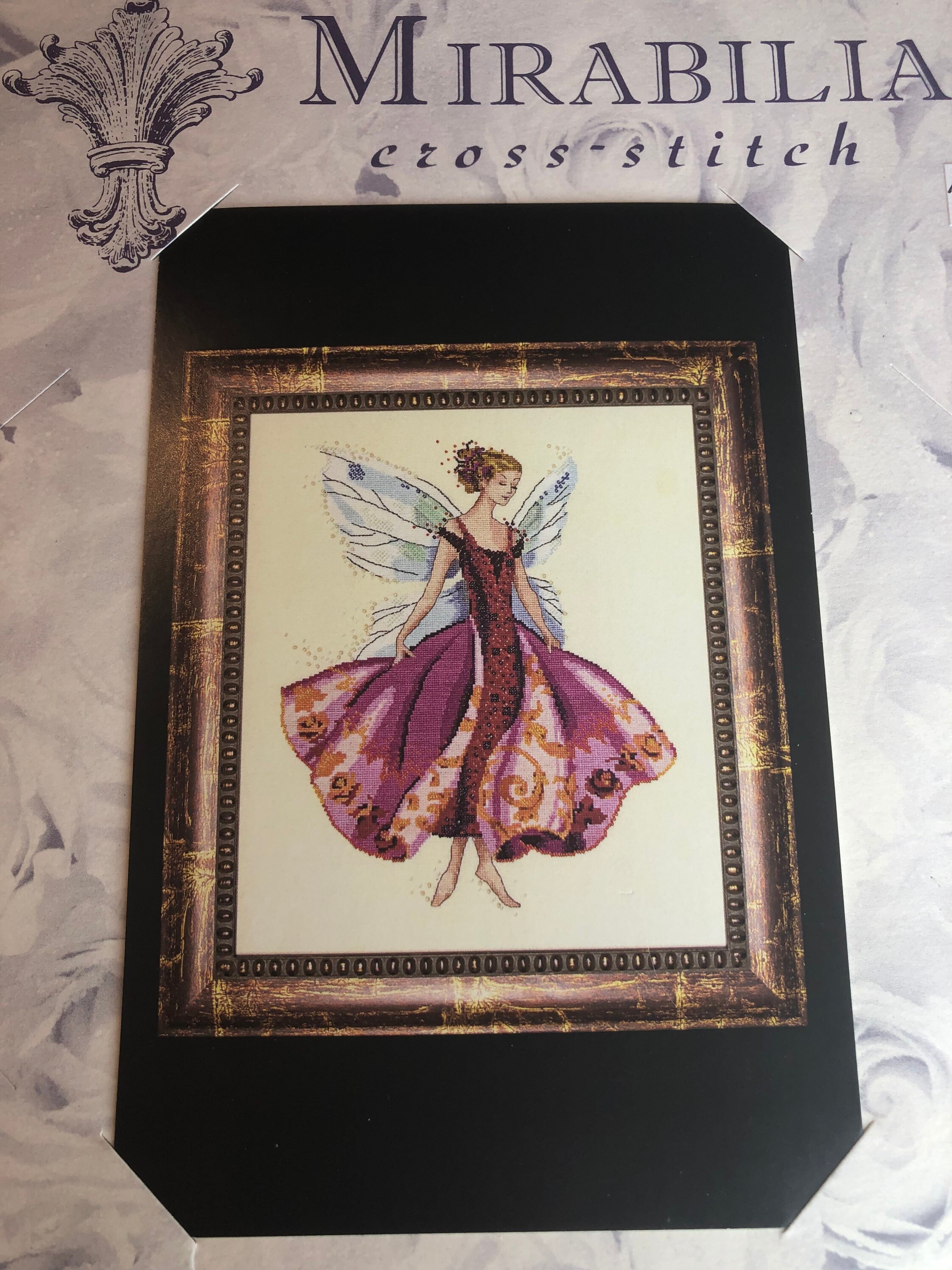 MD108 Mirabilia CrossStitch Chart Januarys Fairy Etsy