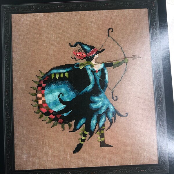 Wichelt Imports Cross Stitch Pattern NC208 Bewitching Pixies “Emi” by Nora Corbett