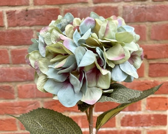 Antique Blue Giant Hydrangea - 83cm