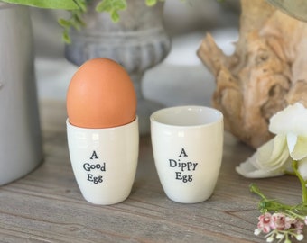 Porcelain egg cup - 2 Design Options