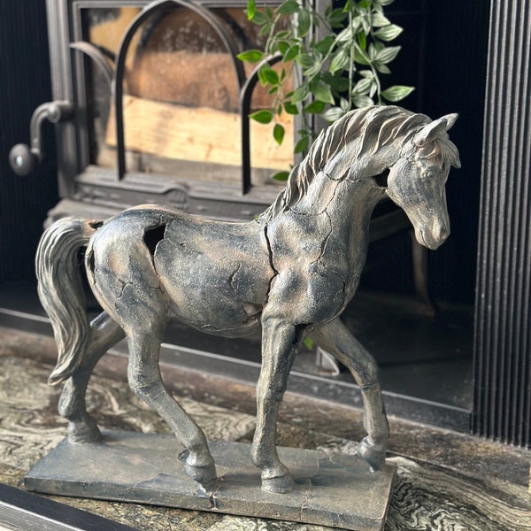 Antique Horse Statue Etsy UK