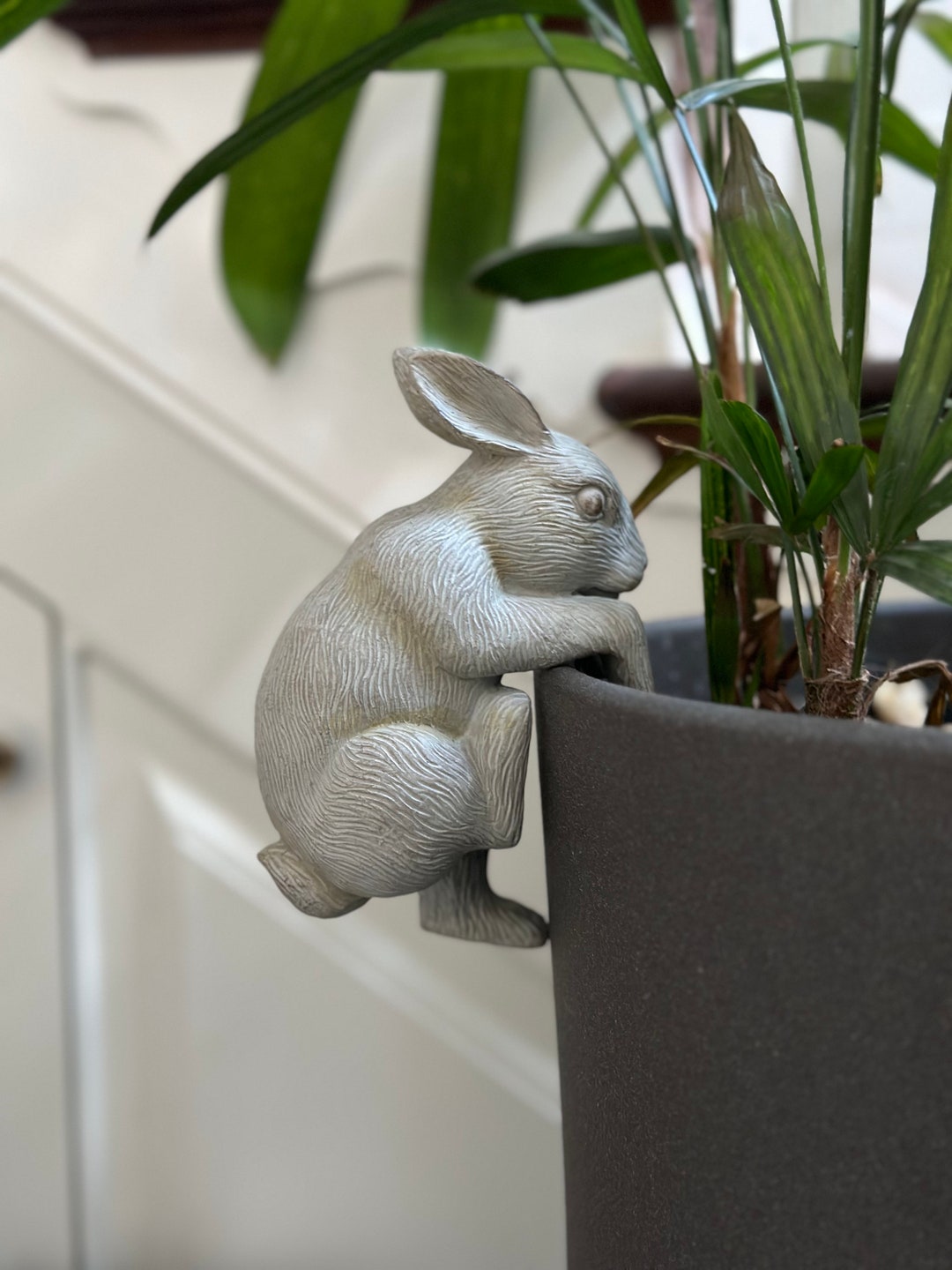 Large Parlane Rabbit Pot Hanger Etsy