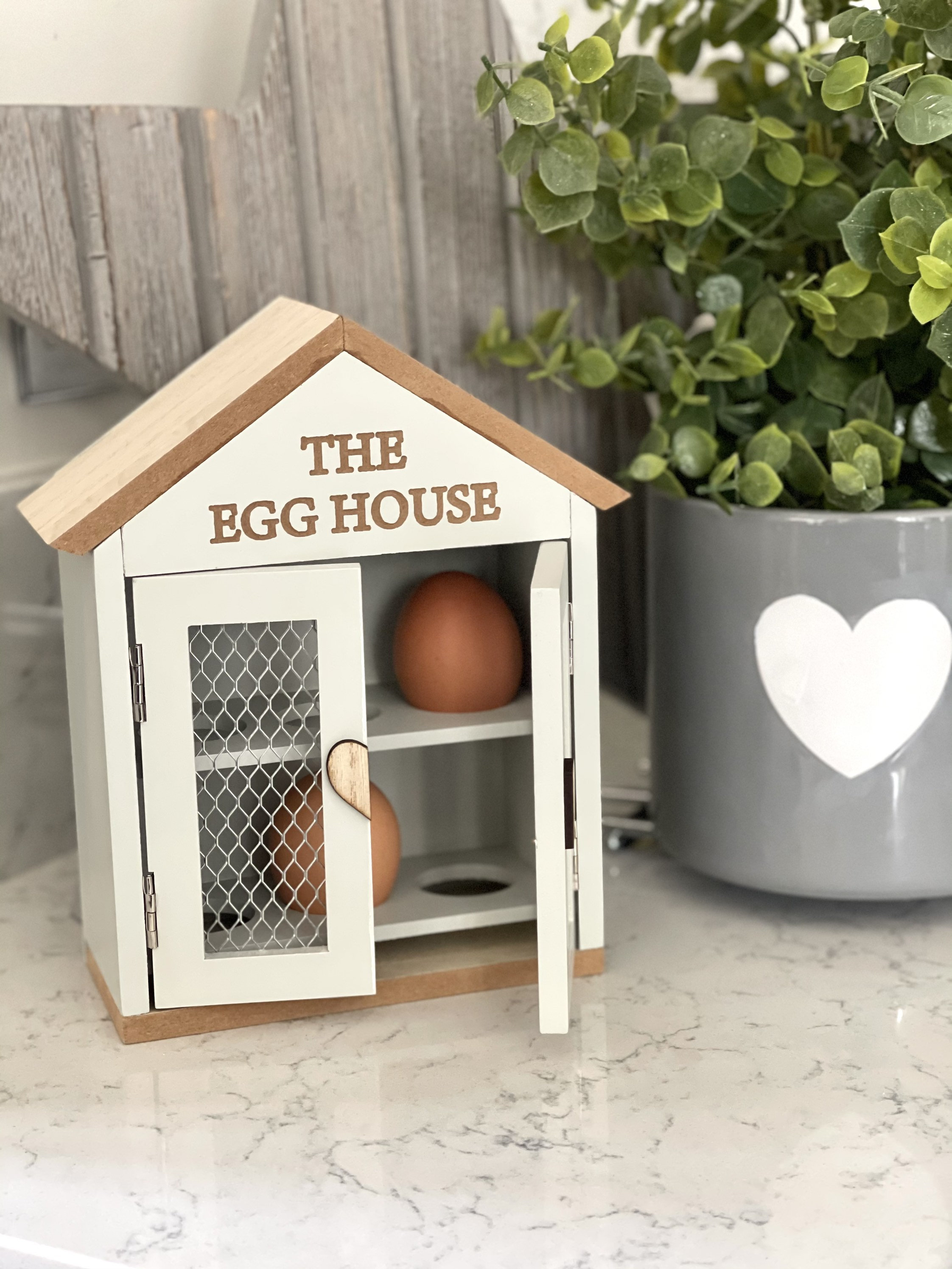 Wooden Egg House Etsy