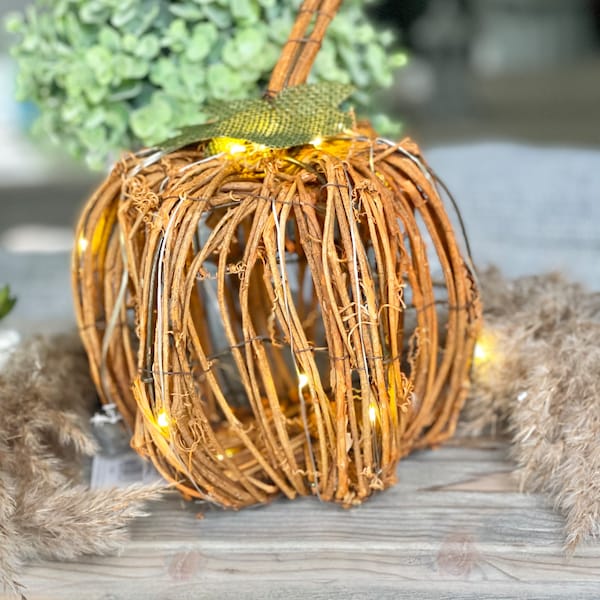 Light up Pumpkin Etsy