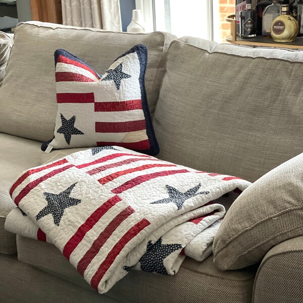 Quilted Bedspread Etsy UK