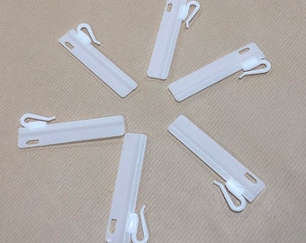 75mm Microflex Adjustable Curtains Hooks