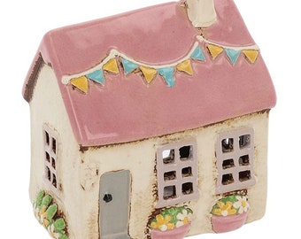 NEW! Garden Bunting Tealight House