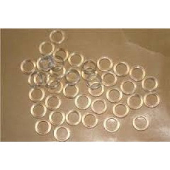 13mm Clear Plastic Roman Blind Curtain Rings Pack of 50