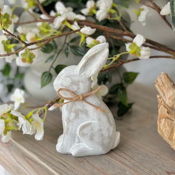 White Easter Bunny - Available in 2 colours