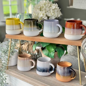 NEW! Mojave Glaze Stoneware Mugs - Selection 1