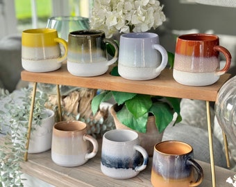 NEW! Mojave Glaze Stoneware Mugs - Selection 1