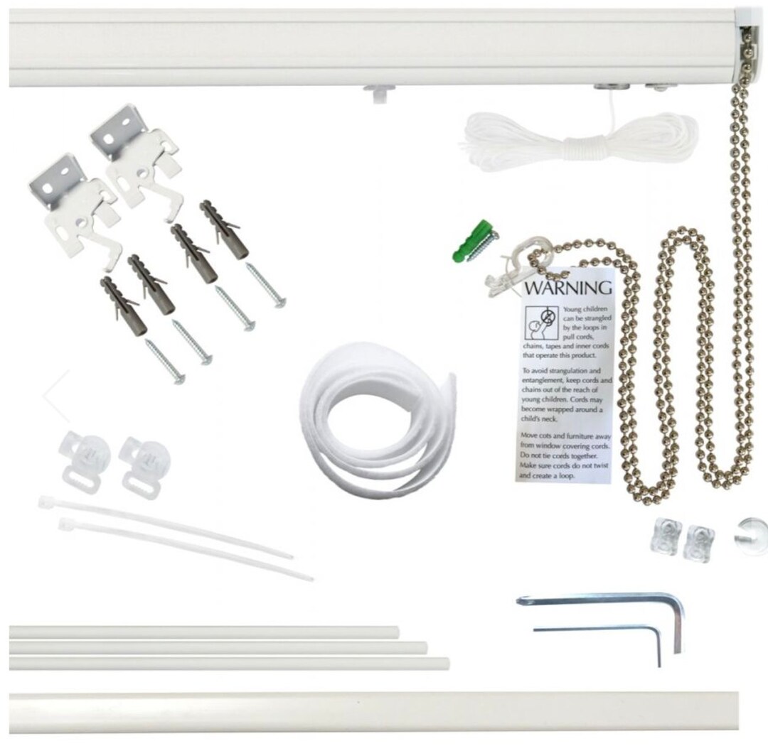 Complete Roman Blind Track Kit Various Lengths Available Etsy UK